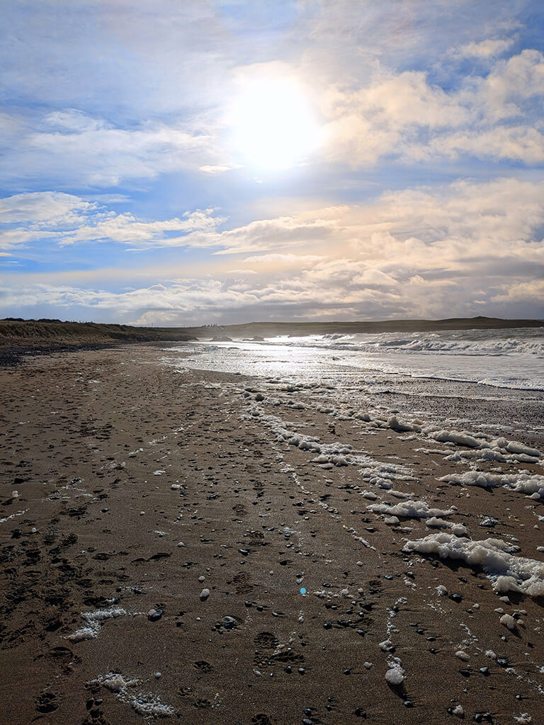 welsh sea foam and story telling